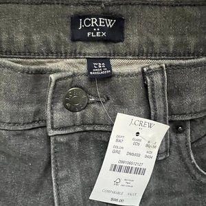 J. Crew Factory Men's Signature Flex Straight Denim 34w x 34l-Grey